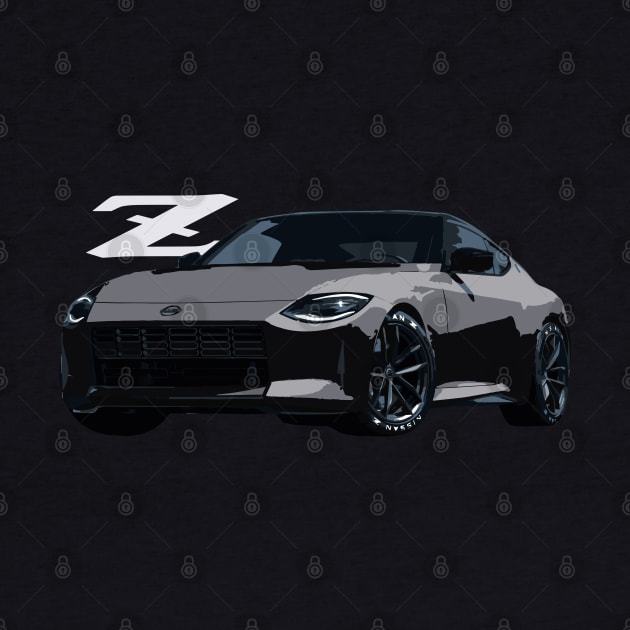 nissan z proto black by cowtown_cowboy